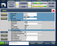 advanced user interface / AUI - both remote control and built-in instrumentation