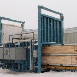 RF vacuum kiln / HF dielectric drying amplifier for drying lumber